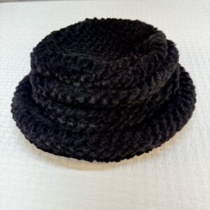 Marks & Spencer Black Textured Women's Hat